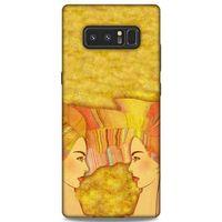 Lopard Samsung Galaxy Note 8 Uyumlu Kılıf Sürreal Yüzler ♀ (16) Kalın Kılıf Desenli