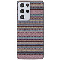 Lopard Samsung Galaxy S21 Ultra Uyumlu Kılıf Kazak (13) Silikon Kap