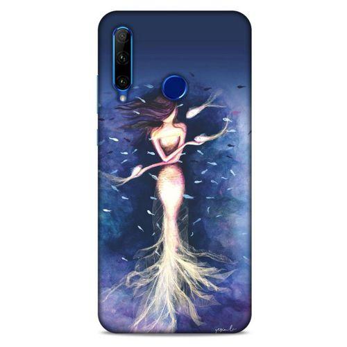 Y.Liva-2021 Özel Seri Deniz Kızı Huawei Y6P Kılıf Silikon Kapak