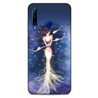 Y.Liva-2021 Özel Seri Deniz Kızı Huawei Y6P Kılıf Silikon Kapak