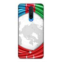 Xiaomi Redmi K30 5G Uyumlu Kılıf Azarbaijan (17) Tasarım Kılıf Dünya Bayraklar