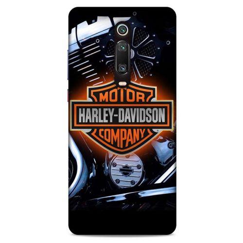 Xiaomi Redmi K20 Pro Uyumlu Kılıf Motorsiklet (13) Silikon Kap Harley Davidson