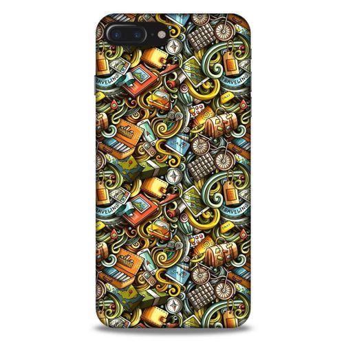 Graffitix (50) Desenli Silikon Kapak Apple Iphone 7 Plus Kılıf