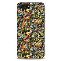 Graffitix (50) Desenli Silikon Kapak Apple Iphone 7 Plus Kılıf