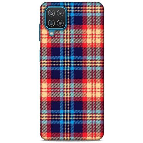 Lopard Samsung Galaxy A12 Uyumlu Kılıf Gömlek (46) Core Armor Kılıf