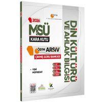 2026 MSÜ DİN KÜLTÜRÜ ve AHLAK BİLGİSİ Kara Kutu ÖSYM Çıkmış Soru Bankası Konu Özetli Çözümlü