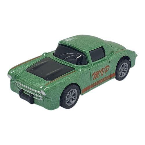 Çek Bırak Metal Küçük Arabalar 8 cm - SH40031 - Klasik Yeşil