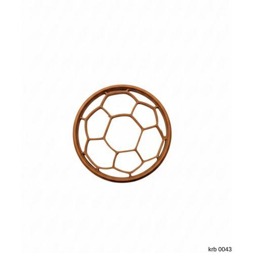 Top Desenli Yuvarlak Kurabiye Kalıbı – Hamur Kesici, Şeker Hamuru ve Oyun Hamuru İçin 6.5 cm