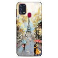 Cityx (29) Samsung Galaxy M31 Kılıf Silikon Kapak Desenli