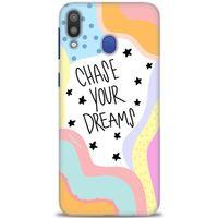 Samsung Galaxy M20 Kılıf HD Baskılı Kılıf - Chase Your Dreams + Tam Ekran Koruyucu