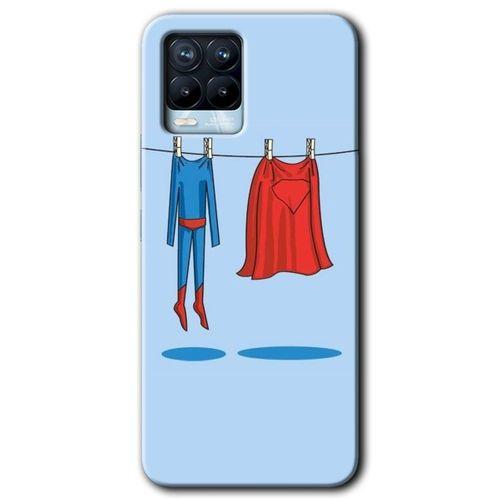 Realme 8 Kılıf Baskılı Kapak - İzin Günü + 5D Tam Kaplayan Cam