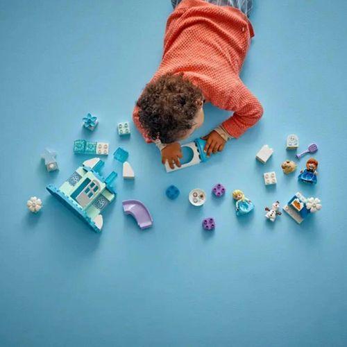 10455  Anna ve Elsa'nın Karlar Ülkesi Şato Partisi 54 parça +2 yaş