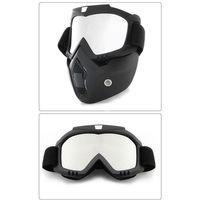 JET KASK MASKESİ AYNALI