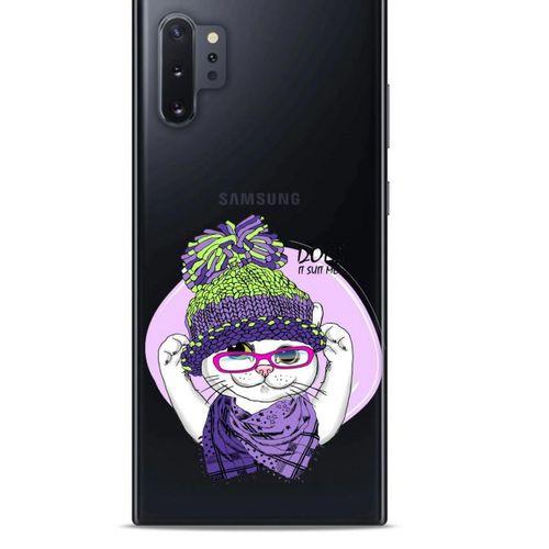 Zoologix (92) Samsung Galaxy Note 20 Ultra Şeffaf Kılıf Silikon Desenli