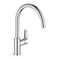 GROHE Bauedge Tek Kumandalı Eviye Bataryası - 31367001