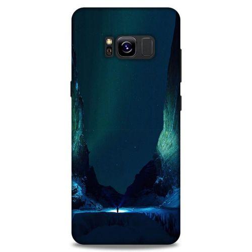 Lopard Samsung Galaxy S8 Uyumlu Kılıf Gece'S (13) Silikon Kap Yeşil