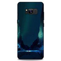 Lopard Samsung Galaxy S8 Uyumlu Kılıf Gece'S (13) Silikon Kap Yeşil