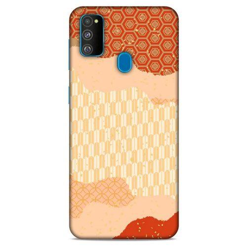 Samsung Galaxy M30s Kılıf Japonya (35) Fit Design Kılıf Bej