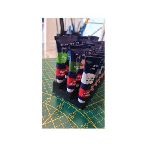 Akrilik Boya Tutucu 12ml 3D Baskı (Bu ürün Sadece Plastik parçadır - Almadan Önce Soru Sorabilirsiniz)