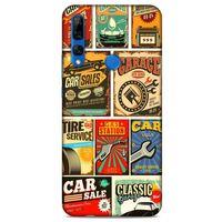 Retro (19) Desen Kılıfları Renkli Huawei Y9 Prime 2019 Kılıf