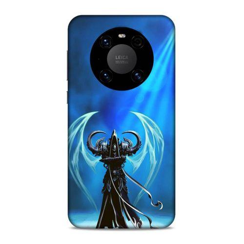 Lopard Huawei Mate 40 Pro Uyumlu Kılıf GameX (47) Crystal Flex Kılıf Mavi