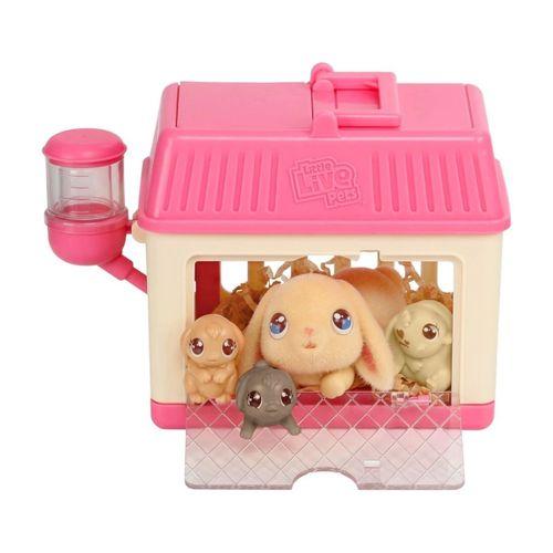 Eğitici Oyuncak  Little Live Pets Anne ve Yavruları Mini Tavşan