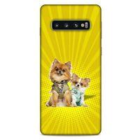 Samsung Galaxy S10 Kılıf Köpek Kıyafetleri (22) Tam Koruma Kılıfı Chihuahuas Tulum