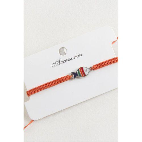 Balık Makrome Örgülü Bileklik