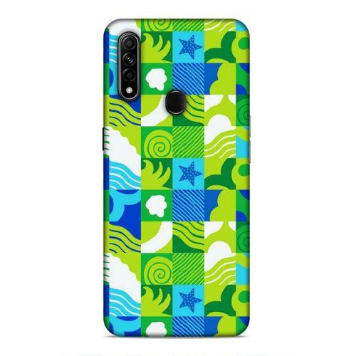 Oppo A31 Uyumlu Kılıf Insomnia (46) Core Armor Kılıf Laci Yeşil
