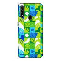 Oppo A31 Uyumlu Kılıf Insomnia (46) Core Armor Kılıf Laci Yeşil