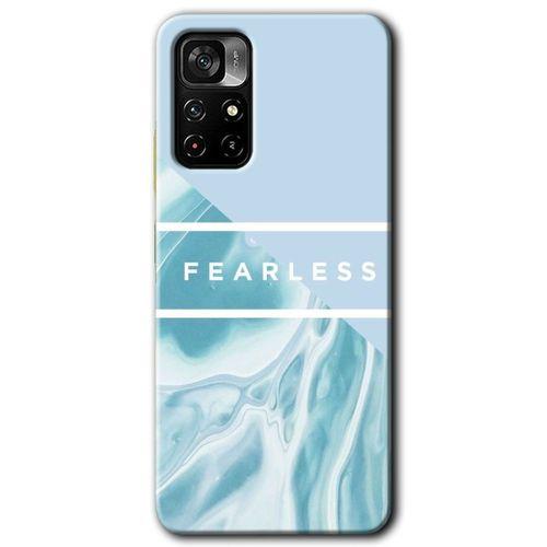 Poco M4 Pro 5G Kılıf HD Desen Baskılı Arka Kapak - Fearless