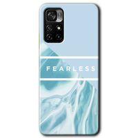 Poco M4 Pro 5G Kılıf HD Desen Baskılı Arka Kapak - Fearless