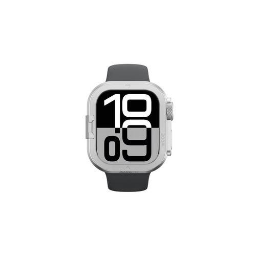 Apple Watch 10 46mm Amazingthing Premium Armor Fit FullGuard Metal Kasa ve Ekran Koruyucu