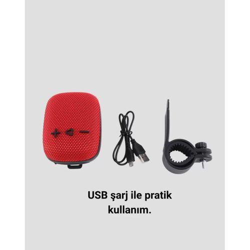 Usb Tf Kart Ve Fm Radyolu Bluetooth Hoparlör 5w