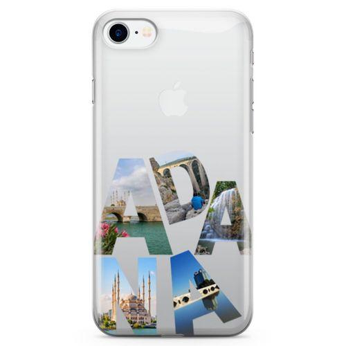 Apple iPhone 8 Kılıf Adana Turları Arka Kapak Koruma Desenli Full Koruyucu