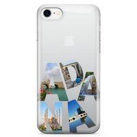 Apple iPhone 8 Kılıf Adana Turları Arka Kapak Koruma Desenli Full Koruyucu