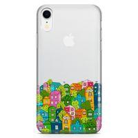 Apple iPhone XR Kılıf Bizim Mahalle Arka Kapak Koruma Desenli Full Koruyucu