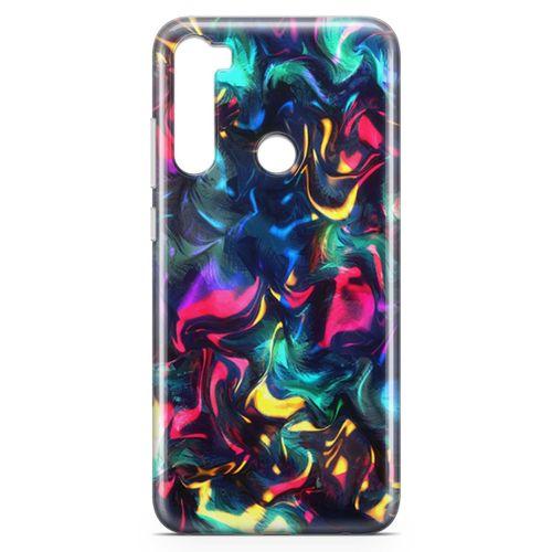 Xiaomi Redmi Note 8 Kılıf Işıklı Geceler Arka Kapak Koruma Desenli Full Koruyucu