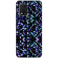 Lopard Xiaomi Mi 10 Lite Uyumlu Kılıf PiXel (24) Darbe Emici Kılıf Rainbow