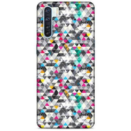 Geometrix 03 Oppo A91 Kılıf Silikon Kapak