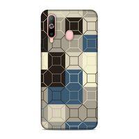 Samsung Galaxy A60 Uyumlu Kılıf Insomnia (50) Shockproof Kılıf Kahve Siyah