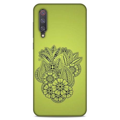 Lopard Xiaomi Mi 9 Uyumlu Kılıf Tattoo's (40) Fit Silikon Kılıf Çiçek Dövmesi