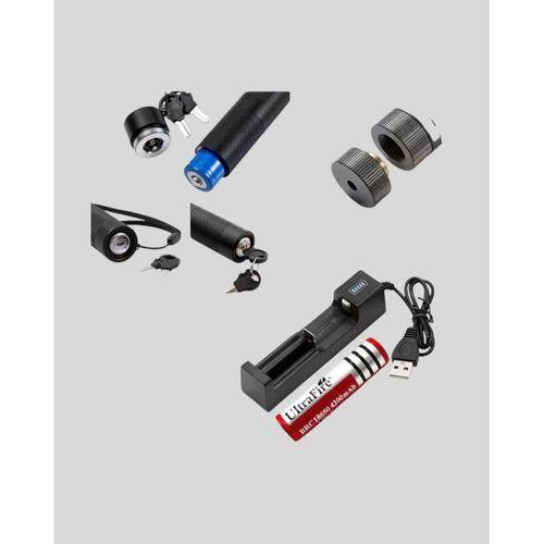 Uzun Mesafe Görünürlüklü Yeşil Lazer Pointer Şarjlı