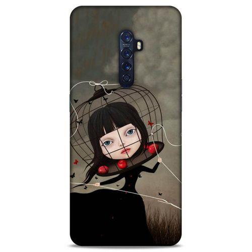 Lopard Oppo Reno 2 Uyumlu Kılıf Manipülasyon ☻ (40) Fit Silikon Kılıf Desenli