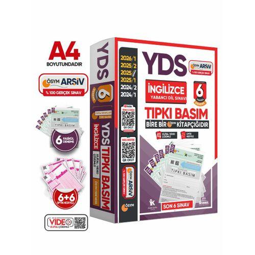 2026 YDS İngilizce ÖSYM Tıpkı Basım Çıkmış Soru 6lı Deneme Paketi Video/PDF Çözümlü Türkiye Geneli