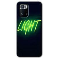 Poco x3 GT Kılıf HD Desen Baskılı Arka Kapak - Neon İnscription