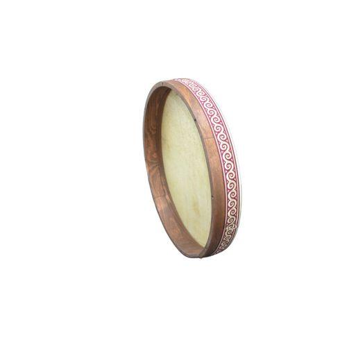 CHG-42 GİZLİ ALYAN AKORTLU HAYVAN DERİLİ BENDİR 42 CM KILIF HEDİYE