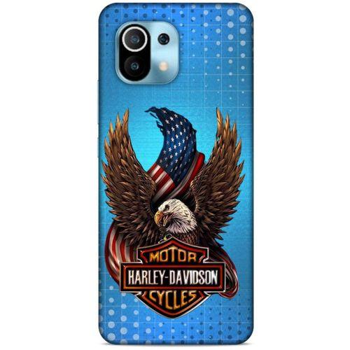 Xiaomi Mi 11 Uyumlu Kılıf Motorsiklet (38) Neo Hybrid Kılıf Harley Davidson
