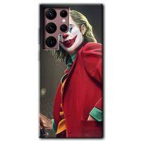 Potkal Hediye Fabrikası Samsung Galaxy S22 Ultra HD Baskılı Kılıf + 9D Tam Ekran Koruyucu - Reel Joker