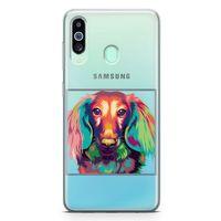 Samsung Galaxy A60 Kılıf Cooker Colorful Arka Kapak Koruma Desenli Full Koruyucu